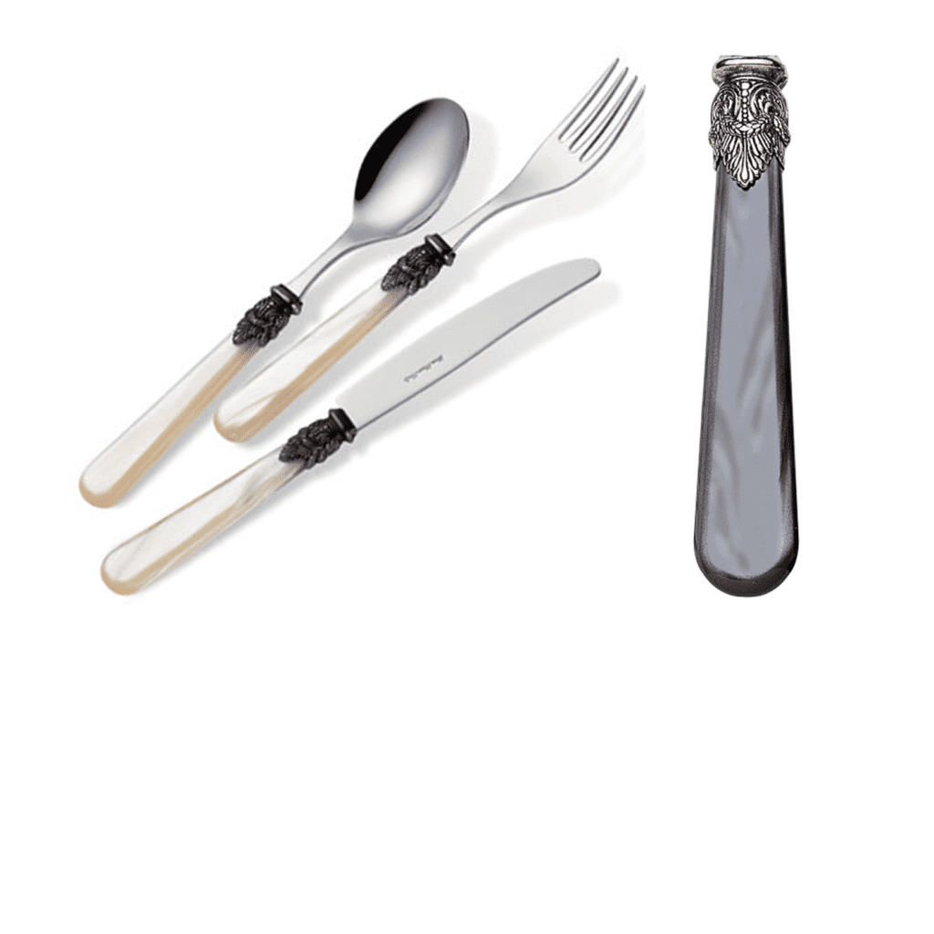 EME Napoleon Perlato Black 9 Serving Fork /1