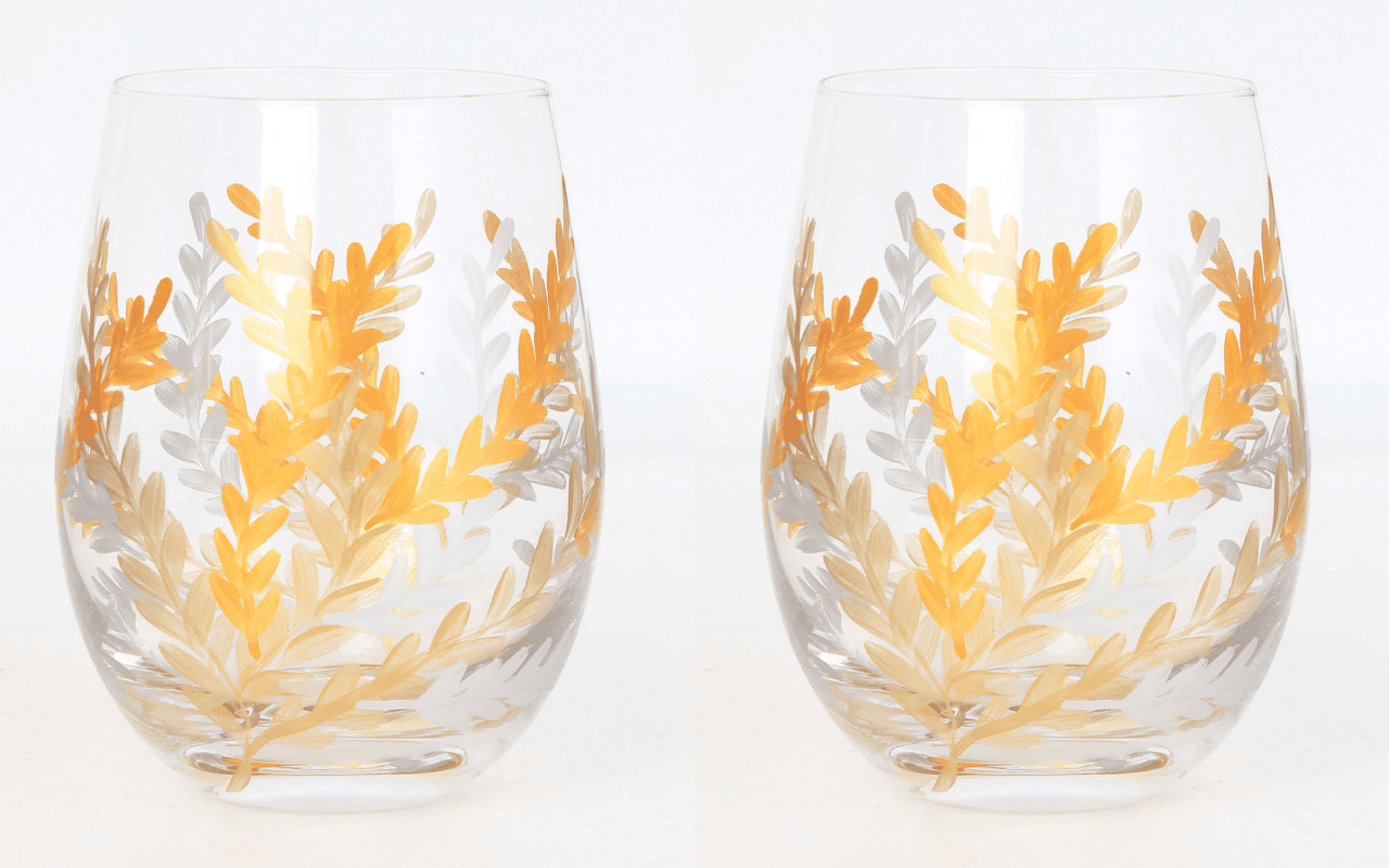 Flora Tumbler/Mocktail Glass Garland, 450ml, 2-pack, giftbox /1